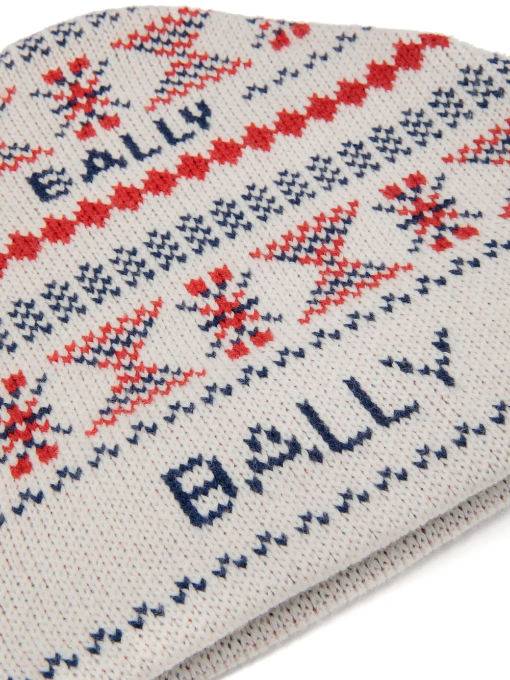 Bally bonnet en maille intarsia | Image 2