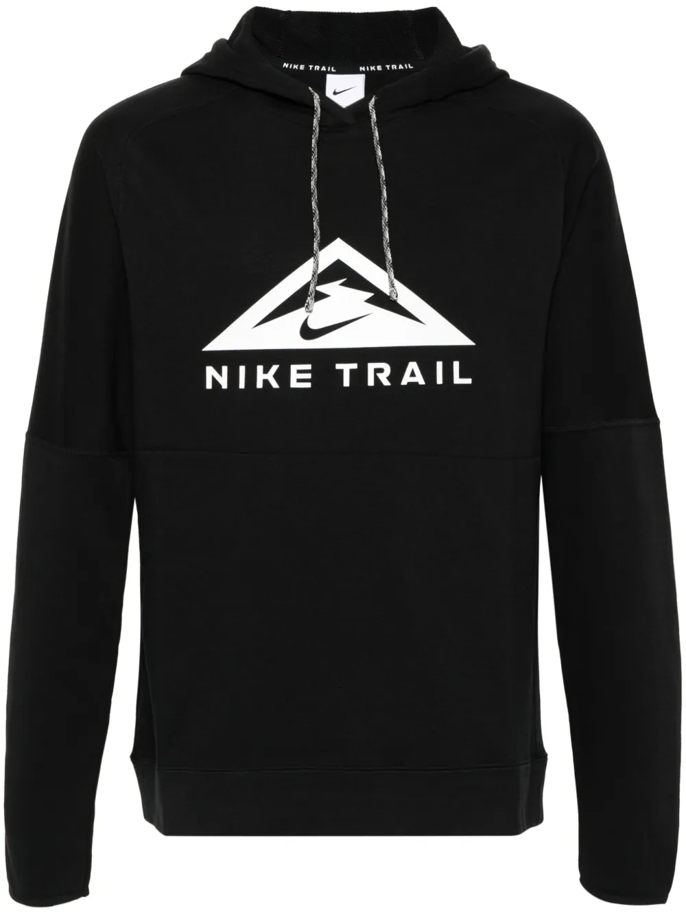 Nike Hoodie met logoprint Zwart