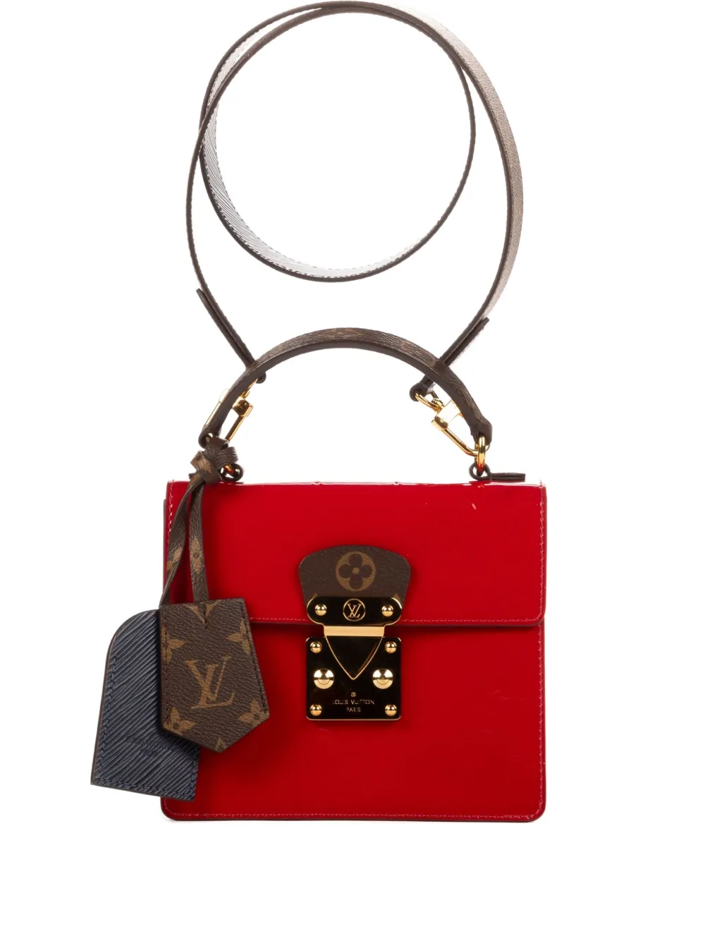 Louis Vuitton Pre-Owned Borsa a mano Spring Street mini - Rosso