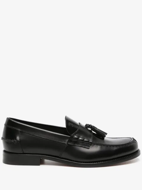 Tod's tassel-embellished leather loafers