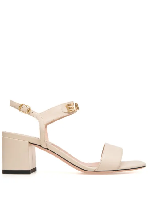 Bally sandalias con letras del logo