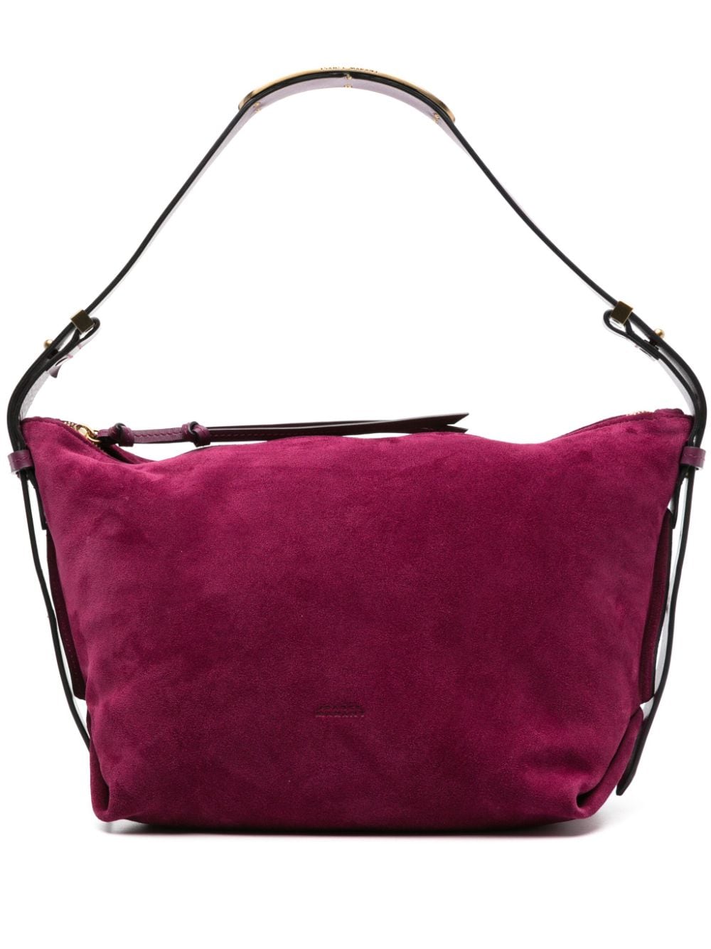 Isabel Marant Leyden Suede Shoulder Bag In Purple