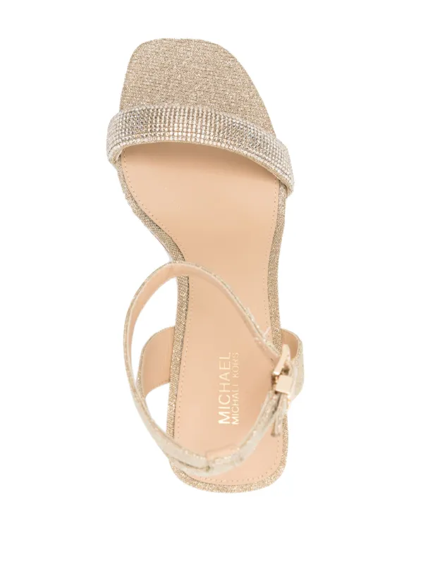 【関税&送料込】Michael By Michael Kors Sandal Carrie Michael Kors Women's Carrie Embellished Dress Sandals - Macy's