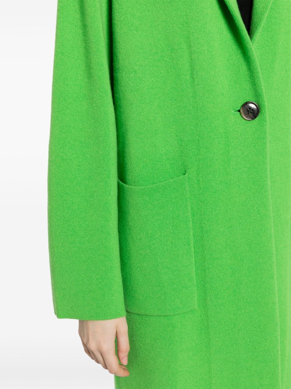 Shop Lisa Yang Anni Cashmere Coat In Green