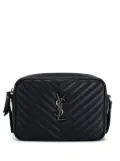 Saint Laurent Lou quilted crossbody bag - Black