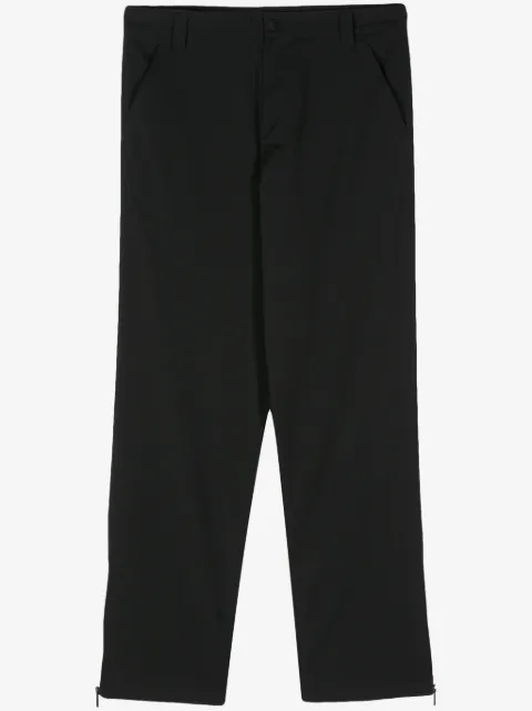 Just Cavalli ankle-zips straight-leg trousers