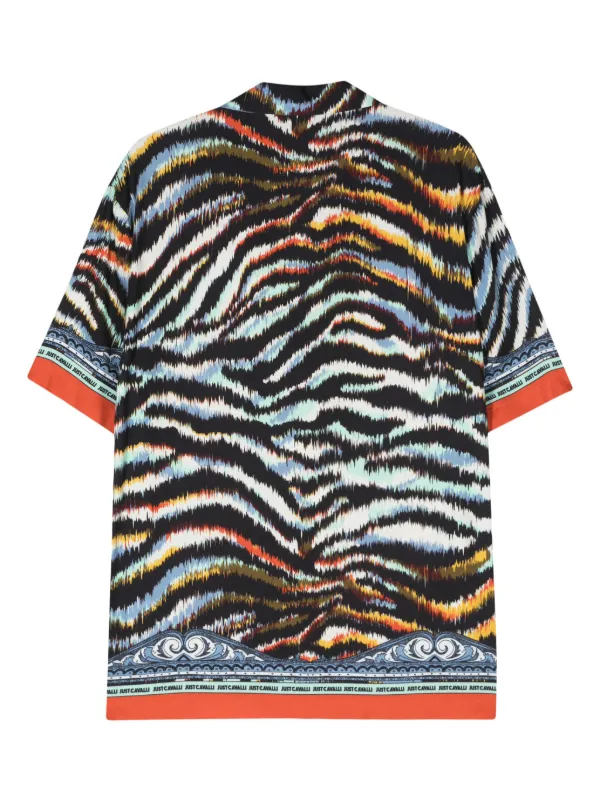 Just Cavalli graphic-print Shirt - Farfetch