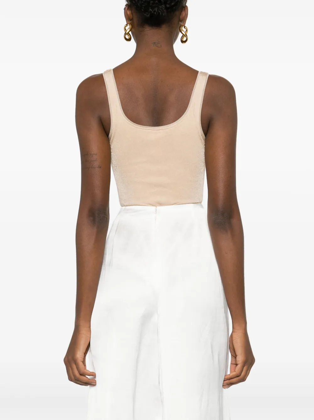 Shop Wolford Jamaika String Body In Neutrals