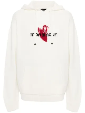 Emporio Armani x Mon Amour インターシャニット パーカー
