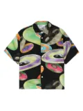 Molo Richie Records-print shirt - Black