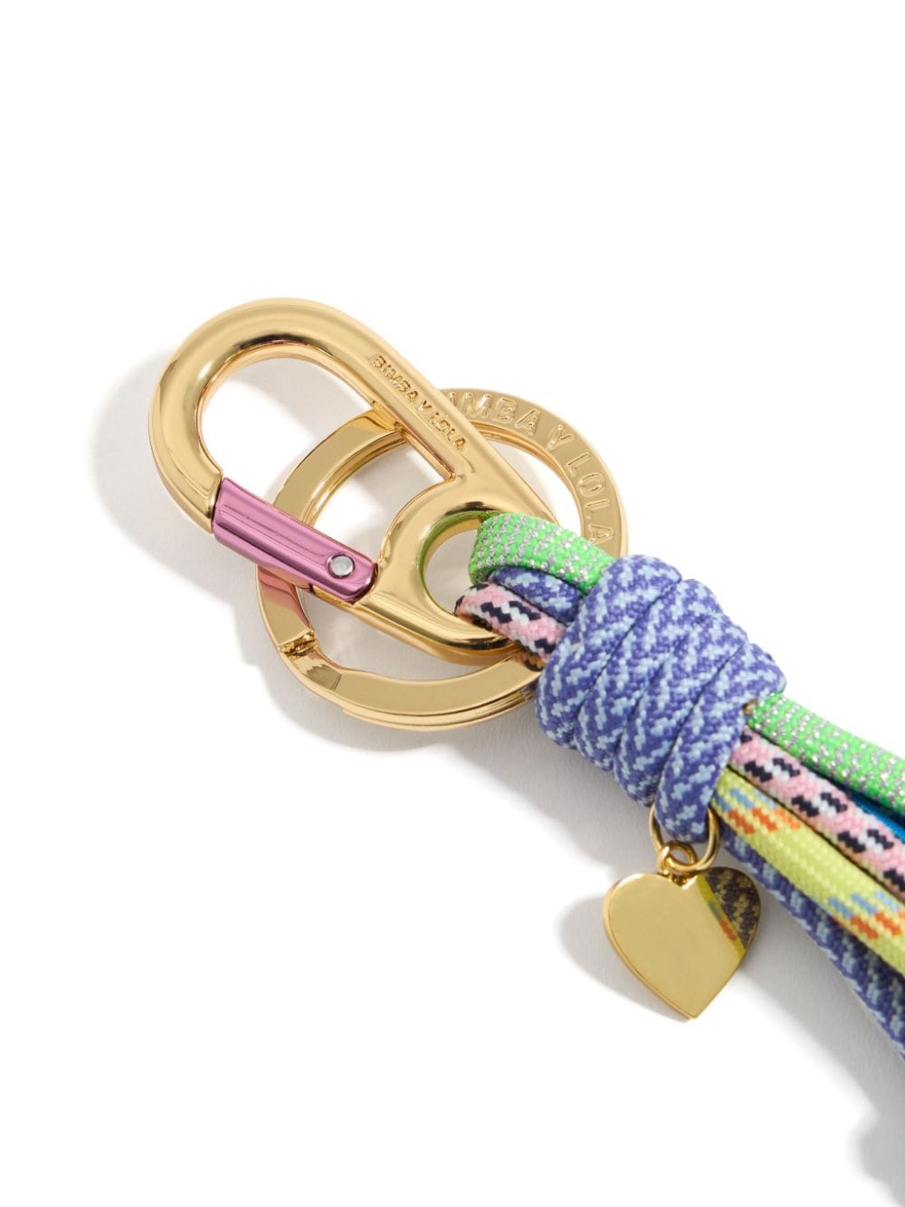 Bimba y Lola Sleutelhanger met logoplakkaat - Goud