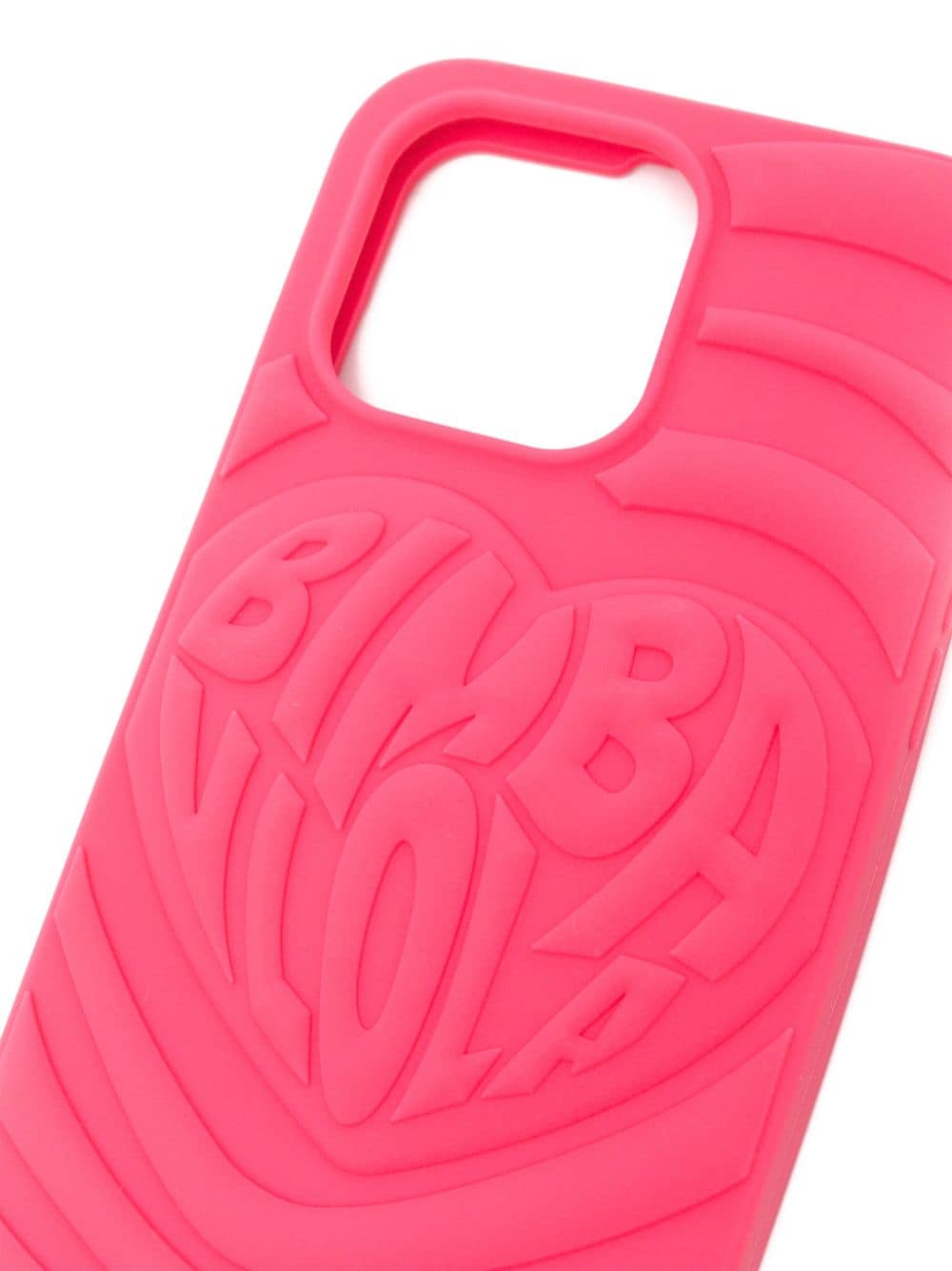 Shop Bimba Y Lola Logo-embossed Iphone 14 Pro Max Case In Pink