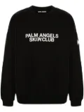 Palm Angels Pa Ski Club cotton sweatshirt - Black
