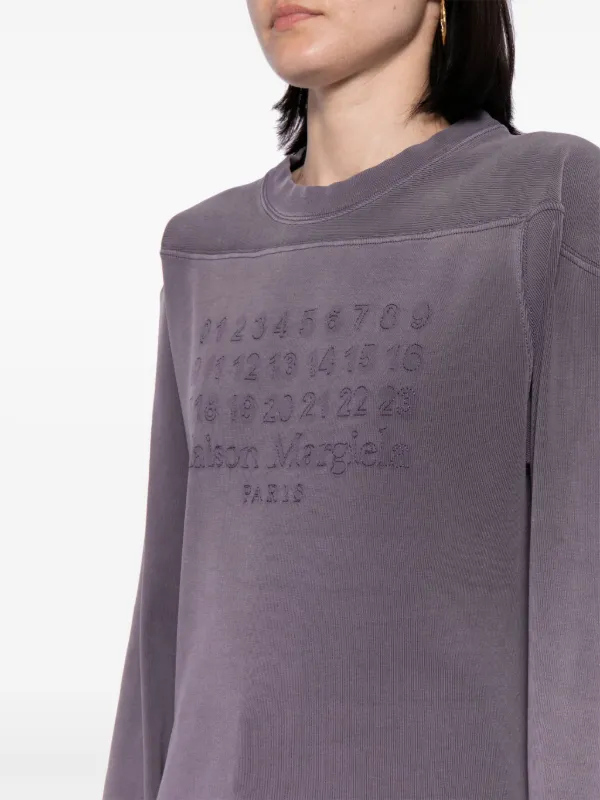 Tシャツ・カットソー MAISON MARGIELA Woman T-Shirt Violet S51GC0526S20079 969 Maison Margiela Reverse logo-print Cotton T-shirt | Purple