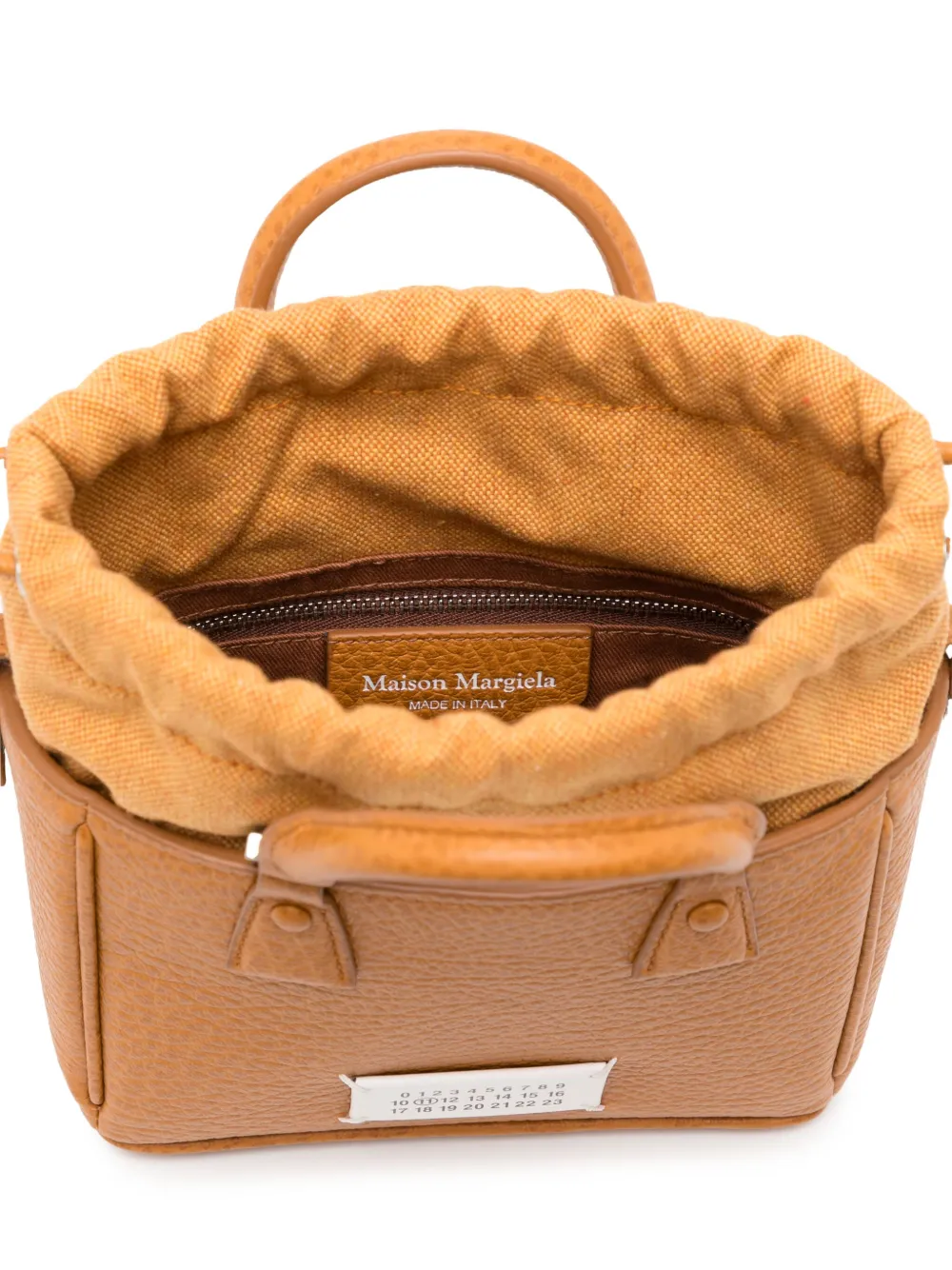 Maison Margiela 5AC leren schoudertas Oranje