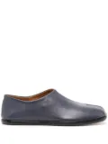 Maison Margiela Tabi leather babouche shoes - Blue