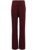 Maison Margiela wool-blend knitted trousers - Red