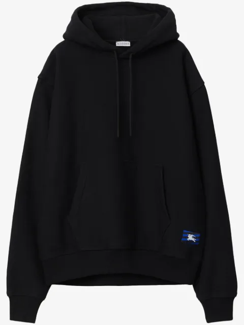 Burberry EKD-appliqué cotton hoodie 
