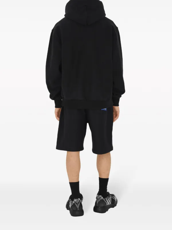 Burberry EKD アップリケ パーカー | ブラック | FARFETCH JP