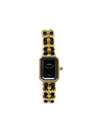 CHANEL Pre-Owned 1987 Première 20mm | Black | FARFETCH AO