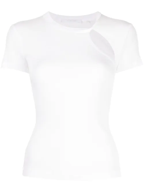 Haut asymétrique à manches courtes - Helmut Lang - Modalova