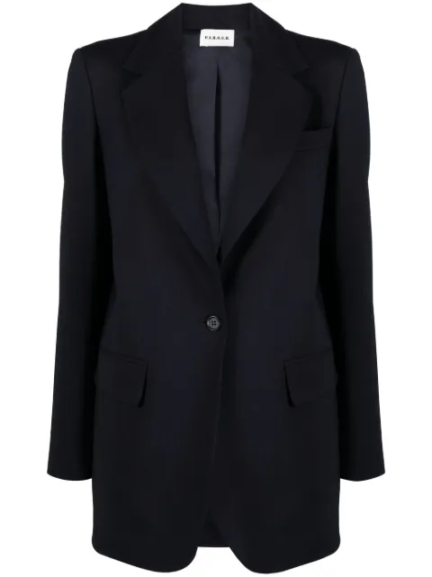 P.A.R.O.S.H. american-vent virgin-wool blazer