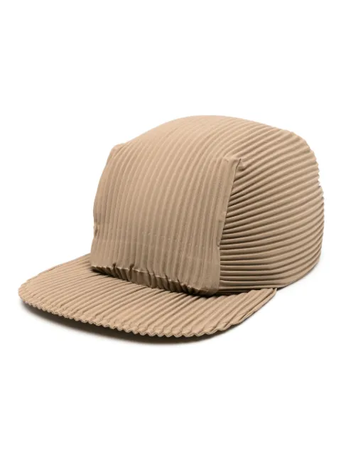 Homme Plissé Issey Miyake gorra de béisbol plisada