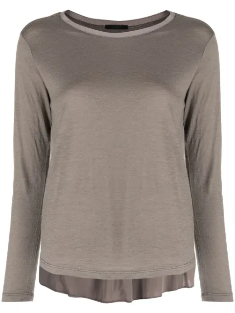 Transit top con cuello redondo