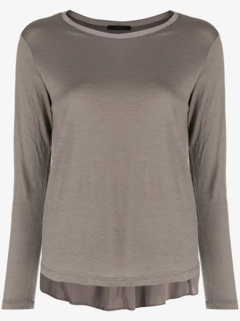 Transit top con cuello redondo