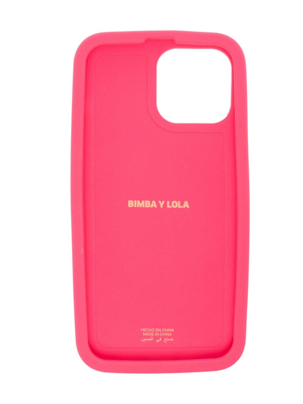 Shop Bimba Y Lola Heart Logo-embossed Iphone 13 Pro Max Case In Pink