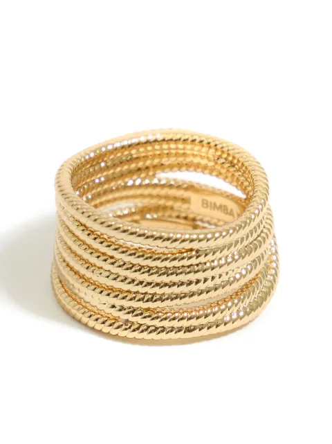 Bimba y Lola rope-design ring