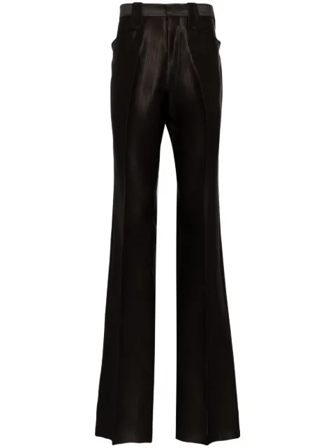 Maison Margiela herringbone straight-leg trousers