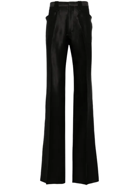 Maison Margiela herringbone straight-leg trousers
