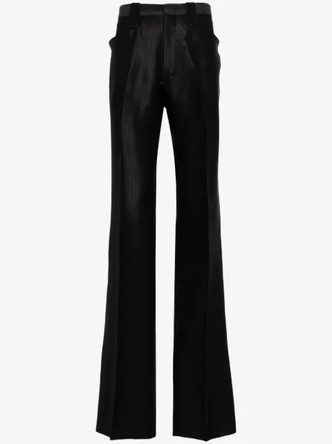 Maison Margiela herringbone straight-leg trousers