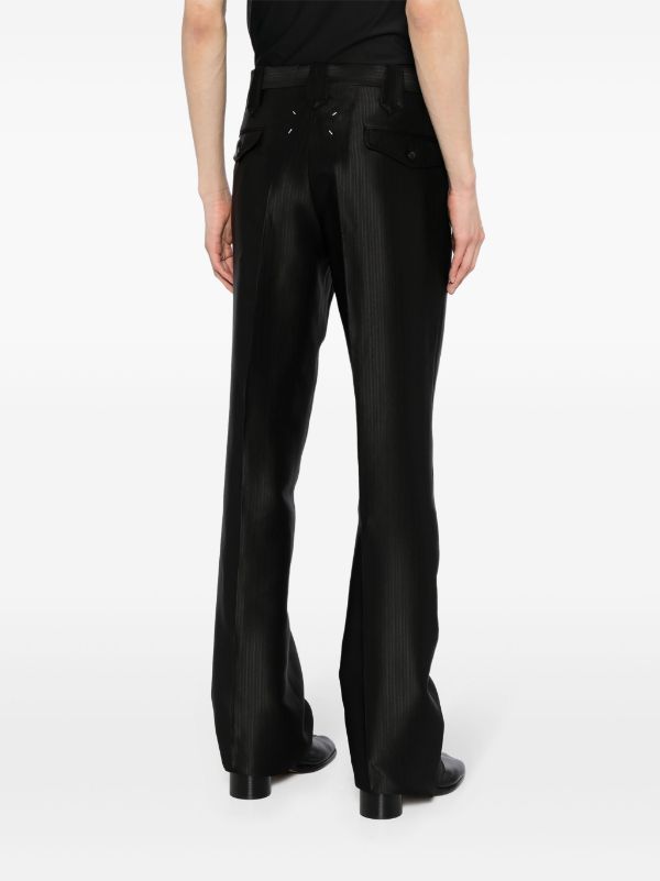 Maison Margiela Herringbone straight-leg Trousers - Farfetch