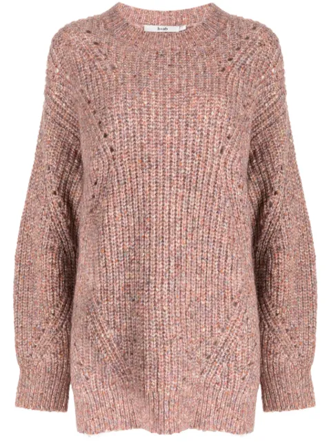 b+ab crew-neck knitted jumper