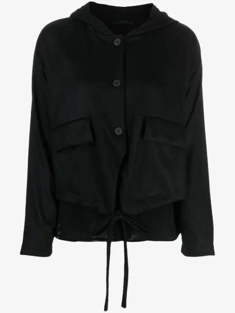 Transit layered hooded jacket 
