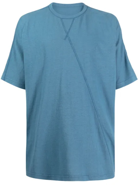 Maharishi playera manga corta con cuello redondo