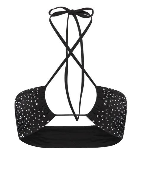 Forte Forte top de bikini con apliques de strass