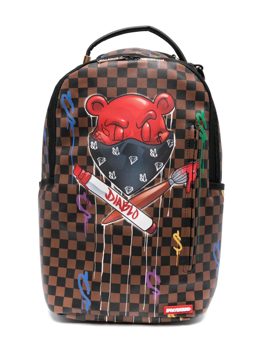 Sprayground Kid Diablo Villain Backpack Farfetch