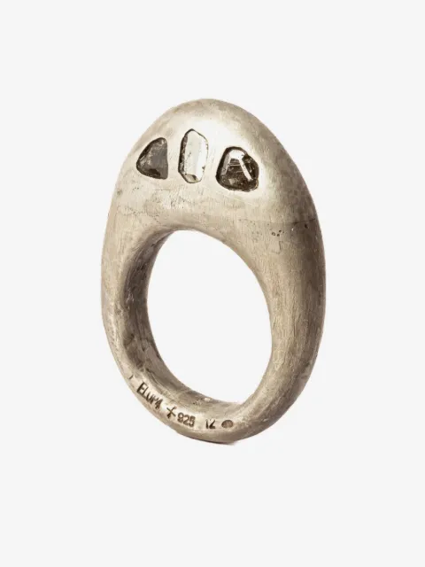 Parts of Four Tall Mountain diamond ring