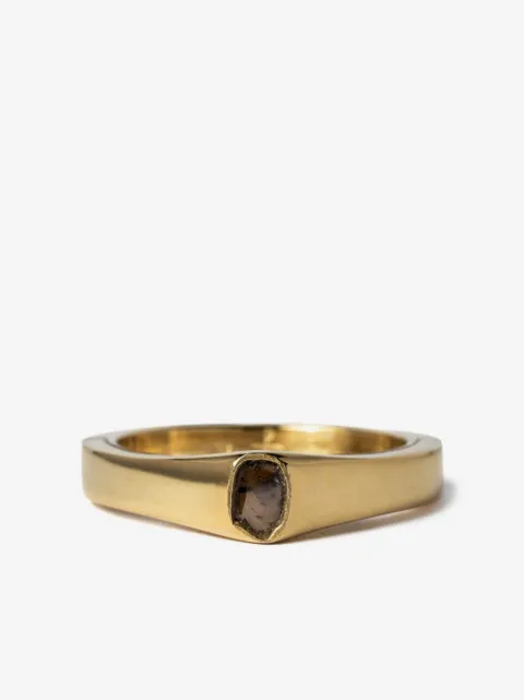 Parts of Four anillo Sistema en plata de ley y diamante