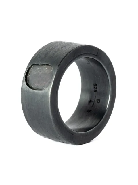 Parts of Four anillo Sistema en plata de ley y diamante