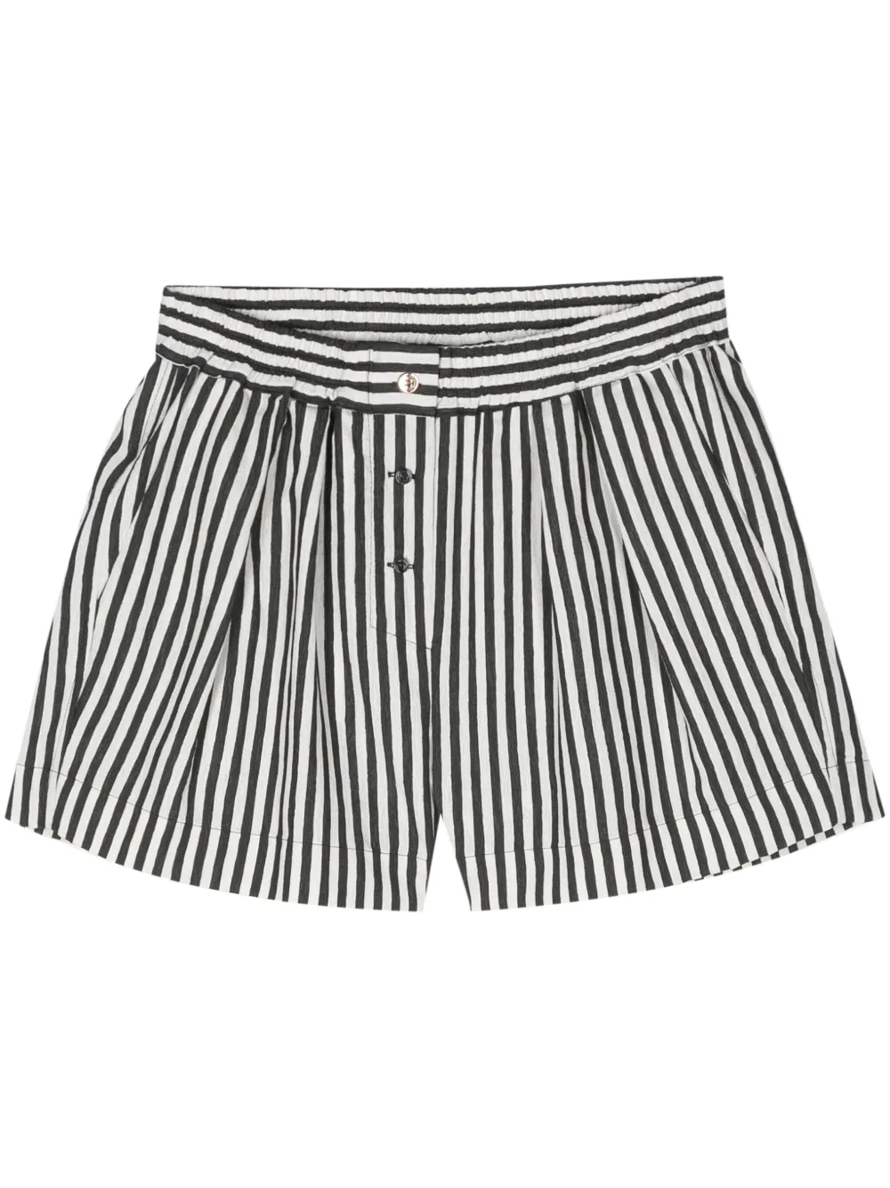 PINKO Shorts met elastische tailleband Zwart
