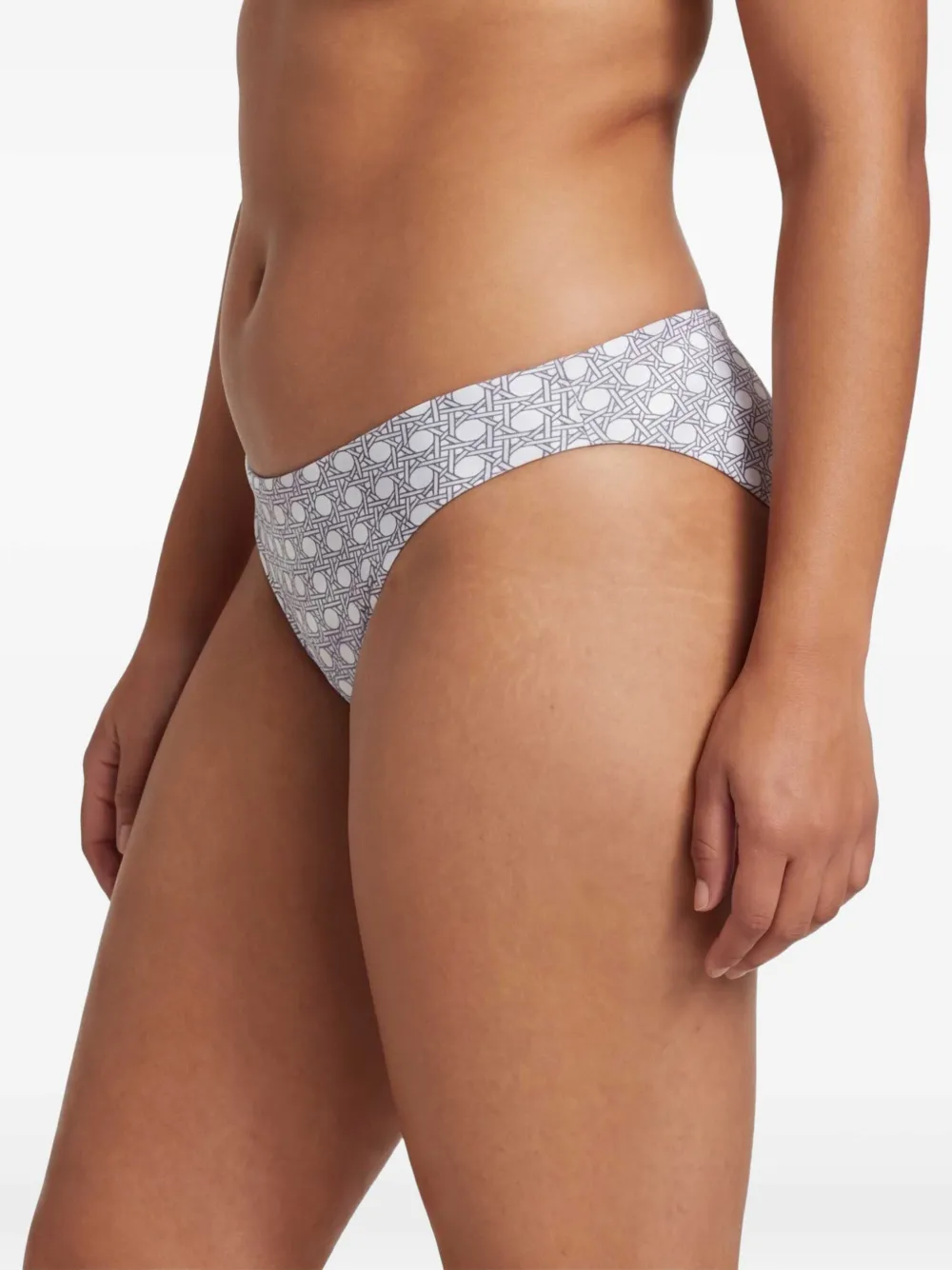 Marysia Venice bikinislip met print Wit