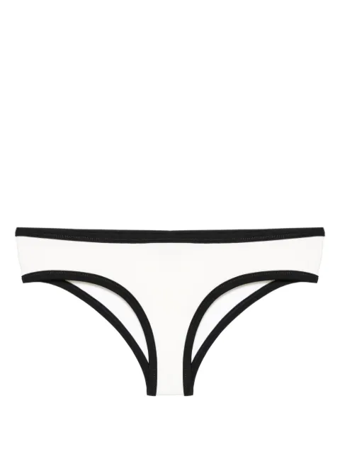 Marysia Ligne contrasting-trim bikini bottoms
