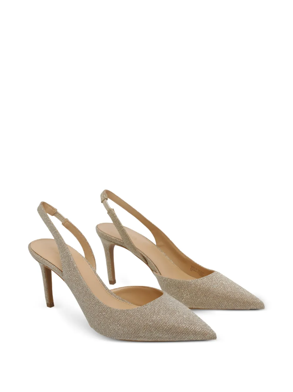  Michael Michael Kors Alina Flex Lurex Pumps - Gold 