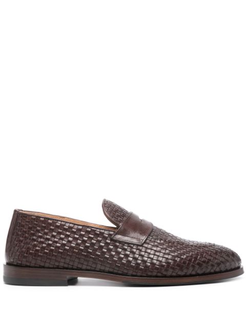 Brunello Cucinelli interwoven-design loafers Men