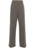 Saint Laurent Pre-Owned 1990s wide-leg knitted trousers - Grey