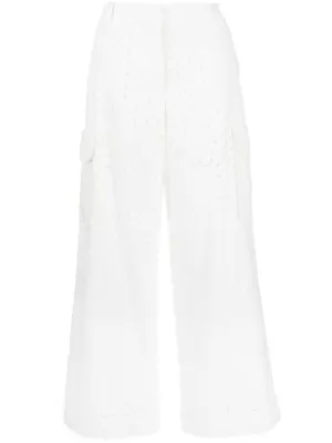 【Zimmermann】MATCHMAKER STRAIGHT LEG PANT ストレートパンツ ZIMMERMANN Matchmaker floral-print linen straight-leg pants